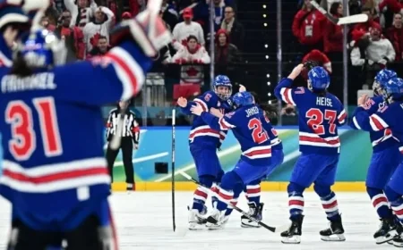 Team USA Triumphs in Thrilling Hockey Rivalry Against Canada