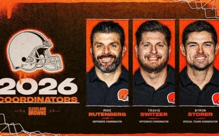 Browns Announce 2026 Coaching Staff Coordinators
