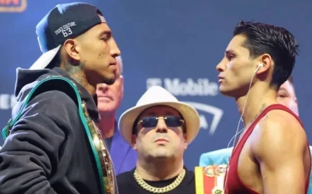 Eddie Hearn Predicts Underwhelming Mario Barrios vs Ryan Garcia Fight