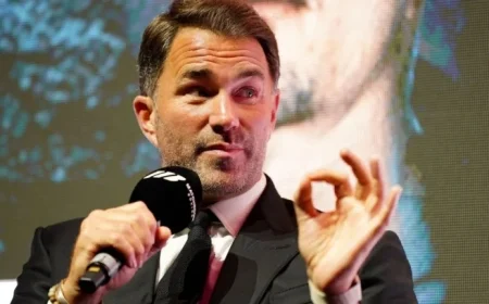 Eddie Hearn Counters Dana White, Proposes Private Boxing Promotion Lessons