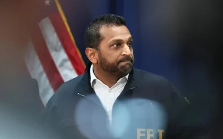 Kash Patel Flies to Milan Olympics on FBI Jet