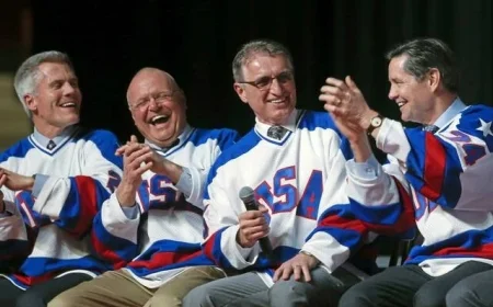 Joe Starkey’s Unforgettable Day with the Miracle on Ice Team