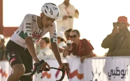 Isaac del Toro Stays Competitive in the Race