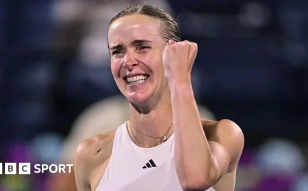 Elina Svitolina Defeats Coco Gauff, Advances to Dubai Final