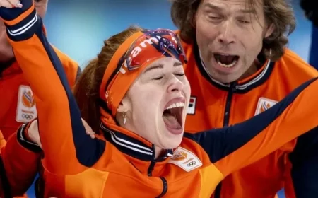 Rijpma-de Jong Wins Olympic Gold in 1,500 Meters
