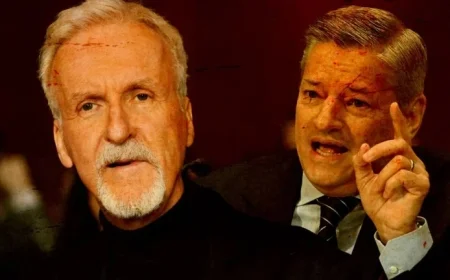 Ted Sarandos Criticizes James Cameron’s “Paramount Disinformation Campaign”