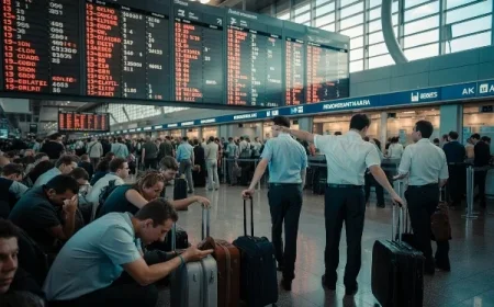 Flight Cancellations and Delays Hit Major European Airports, Disrupting Passengers