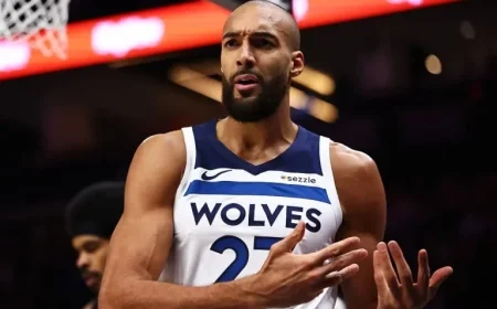 Rudy Gobert Suspended for Sunday’s Game After Flagrant Foul