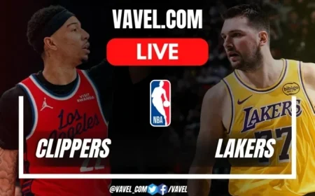 Live NBA Action: Clippers Face Off Against Lakers in Los Angeles Showdown