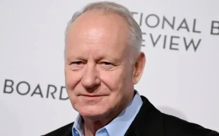 Stellan Skarsgård Discusses First Oscar Nomination, Lars von Trier, and AI Concerns