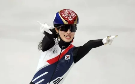 Kim Gilli Leads South Korea 1-2 Finish, Topples Choi in 2026 Winter Olympics 1500m