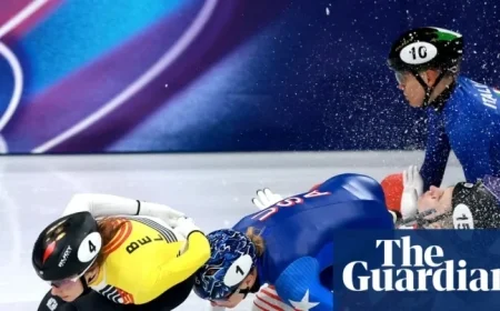 Olympic Speed Skater Sellier Hospitalized After Blade Injury at 2026 Winter Olympics