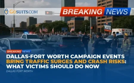 Dallas-Fort Worth Events Spike Traffic, Increase Crash Risks: Essential Steps for Victims