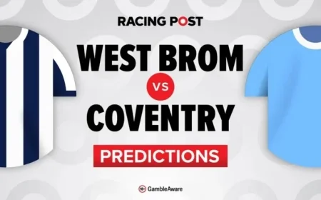 West Brom vs Coventry: Predictions, Team Updates, Betting Tips & Odds