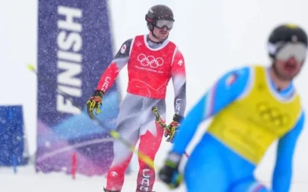 Canadian Skiers Lag Behind in Olympic Men’s Ski Cross Results
