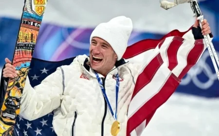 Alex Ferreira Clinches Halfpipe Gold, Completes Olympic Medal Collection