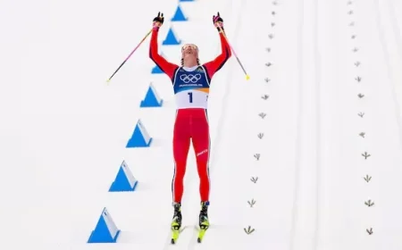 Johannes Høsflot Klæbo Wins Historic 6 Golds at Winter Games
