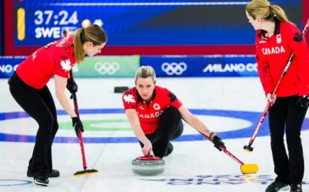 Team Homan Competes for Olympic Bronze in Women’s Curling