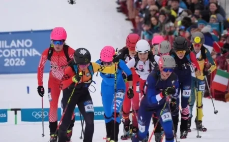 France Triumphs in Olympic Ski Mountaineering Mixed Relay with Harrop and Anselmet
