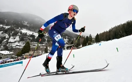 France Triumphs in Olympic Ski Mountaineering Mixed Relay Victory