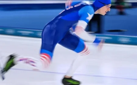 Jordan Stolz Seeks Third Olympic Speedskating Gold on Saturday