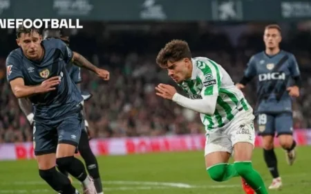 Latest Results: Rayo Vallecano vs Real Betis Showdown