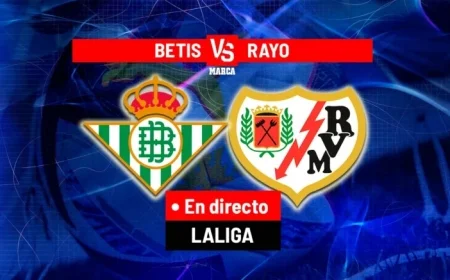 Live Match Update: Betis vs. Rayo Vallecano