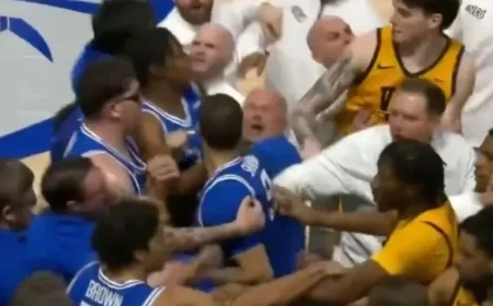 VCU-Saint Louis Game Erupts into Brawl after Surprising Move