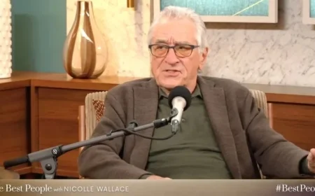 Robert De Niro: Trump Won’t End Second Term Peacefully, People Must Act