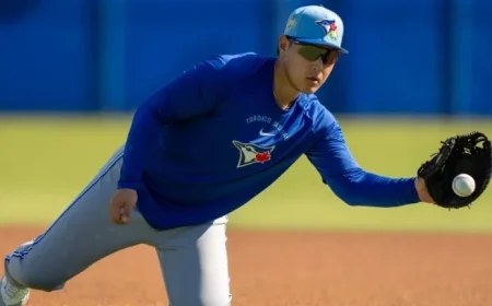 Kazuma Okamoto Debuts for Blue Jays Saturday in Exhibition Against Phillies