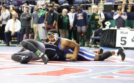 Hunt’s Harris Advances to NCHSAA 5-A Championship Match