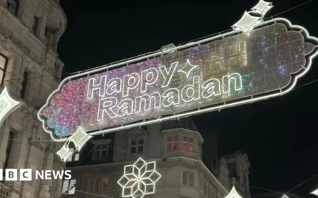 Ramadan Celebrations Illuminate North-West England