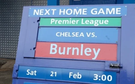 Chelsea vs. Burnley Premier League Lineups Confirmed: Viewing Information