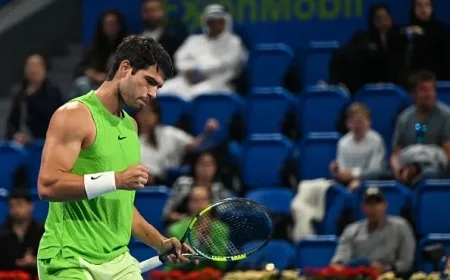Alcaraz Faces Fils in Doha Final Showdown