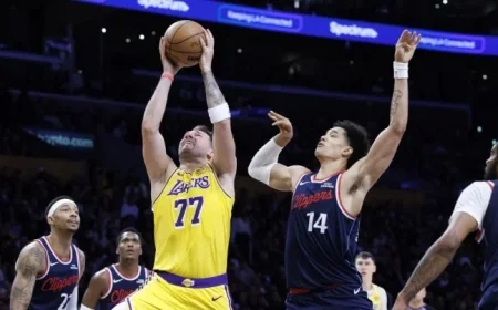 Luka Doncic, Lakers Edge Clippers After Late Kawhi Leonard Exit
