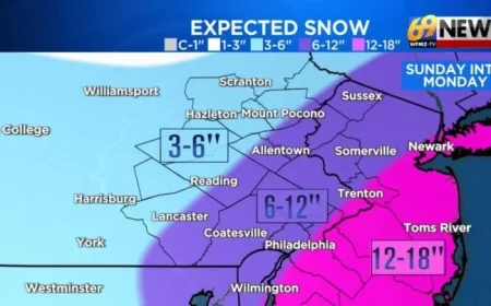 Sunday Nor’easter Update: Snowfall Predictions and Unanswered Weather Questions