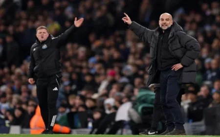 Manchester City and Newcastle Announce Starting Lineups for Tonight’s Big Match