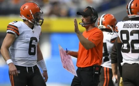 Baker Mayfield Minimizes Tension with Rival Coach Kevin Stefanski