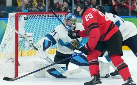 Canada Edges Finland in Tight Milan Game: “We Were Very Lucky”