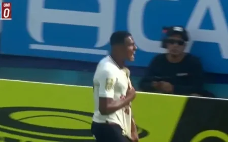 José Carabalí Stuns Alberto Gallardo with Early Goal Under 10 Minutes
