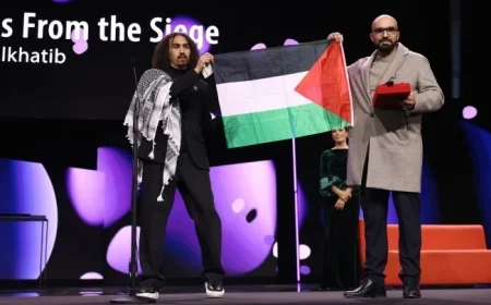 Filmmakers Spotlight Gaza Crisis at Politically Charged Berlinale Awards