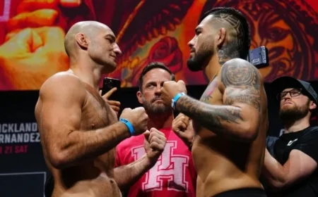 UFC Houston Results: Strickland Defeats Hernandez