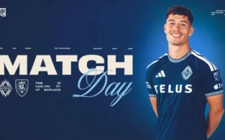 Whitecaps Face Real Salt Lake in MLS Opener at BC Place