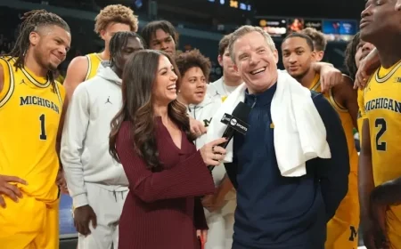 Michigan Tops NCAA March Madness Bracket as No. 1 Seed