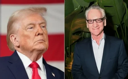 Trump Criticizes Dinner with Bill Maher as a ‘Total Waste’