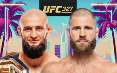 Chimaev vs. Procházka Rumored for UFC 327 Main Event Showdown