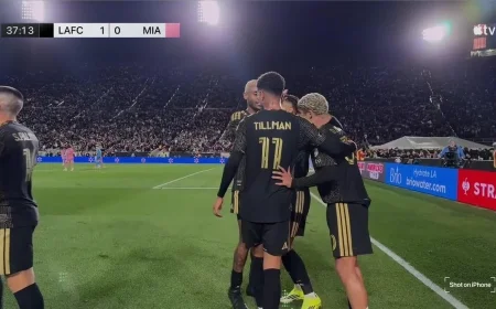 David Martínez Stuns Inter Miami in LAFC's Season-Opening 2-0 Masterclass