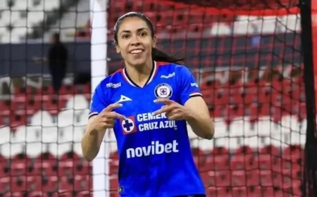 Ana Lucía Martínez Scores in Cruz Azul’s Dominant Win Over Atlas in Liga MX Femenil
