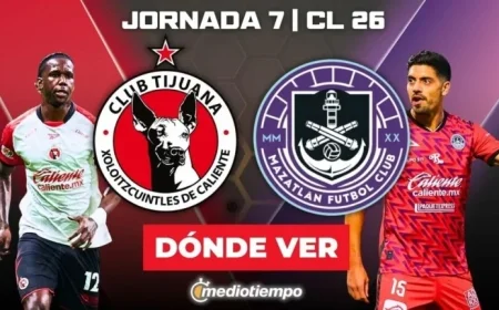 Tijuana vs. Mazatlán: Live Stream Details for J7 CL 2026