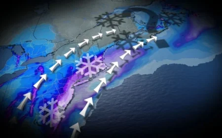 Winter Storm Warnings Stretch Over 1,700 km Across U.S. and Canada
